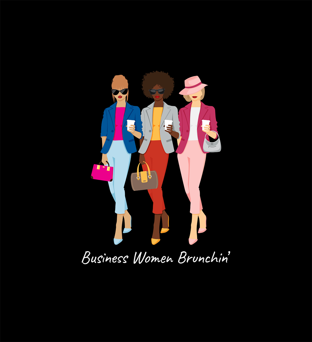 Business Women Brunchin' Logo